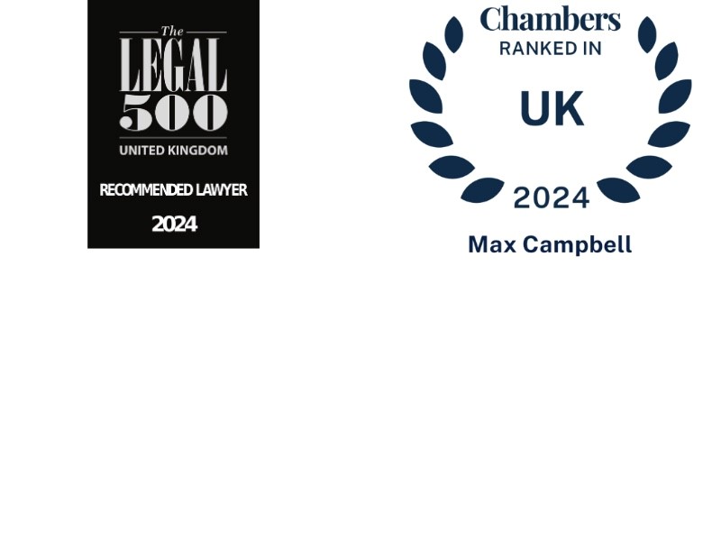 Legal 500 Recommended Lawyer logo.